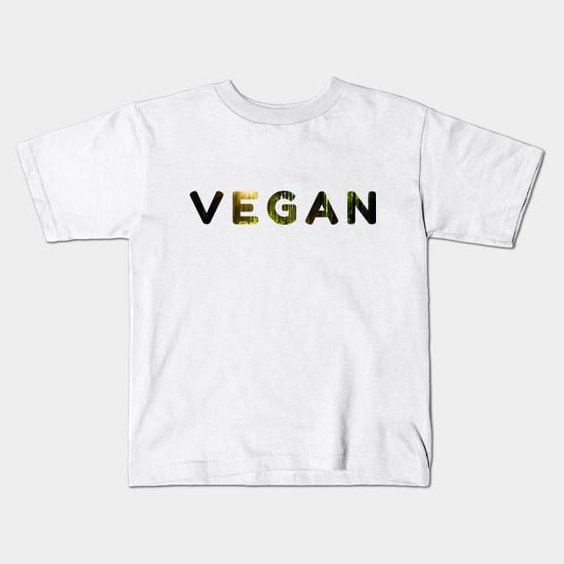 vegan Kids T-Shirt by Look Happy